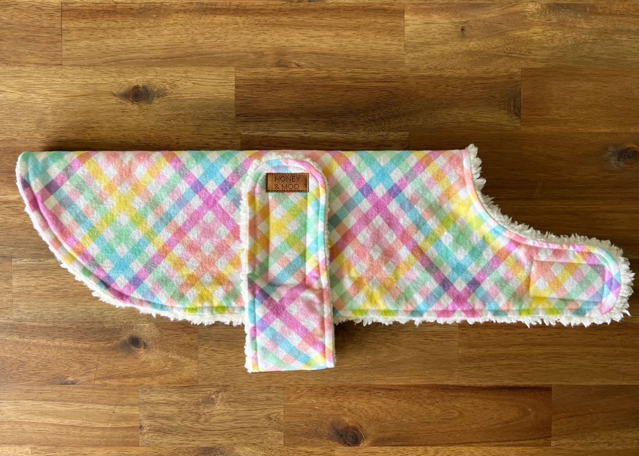 Flannel - Rainbow gingham