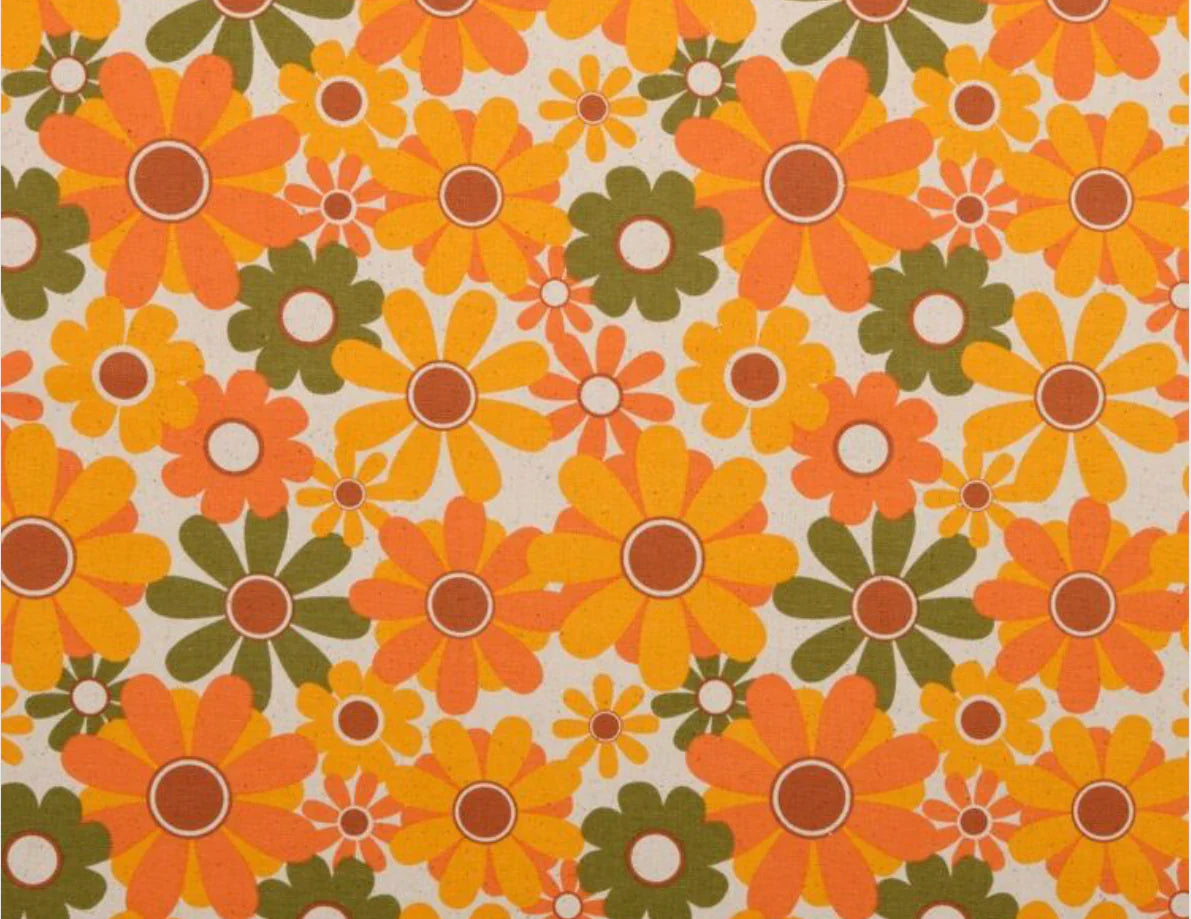 Canvas - Retro floral