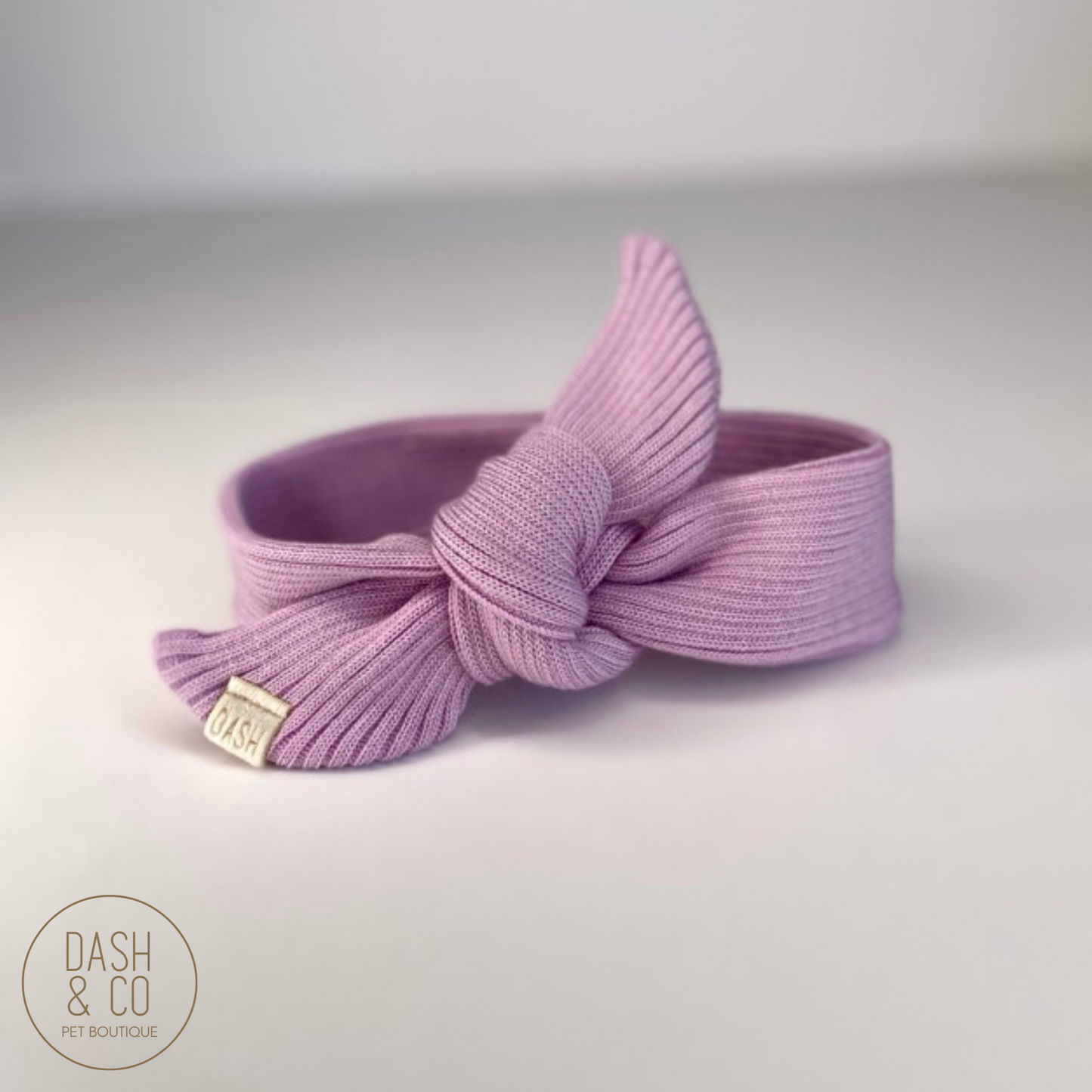 Lilac Rib Neckerchief