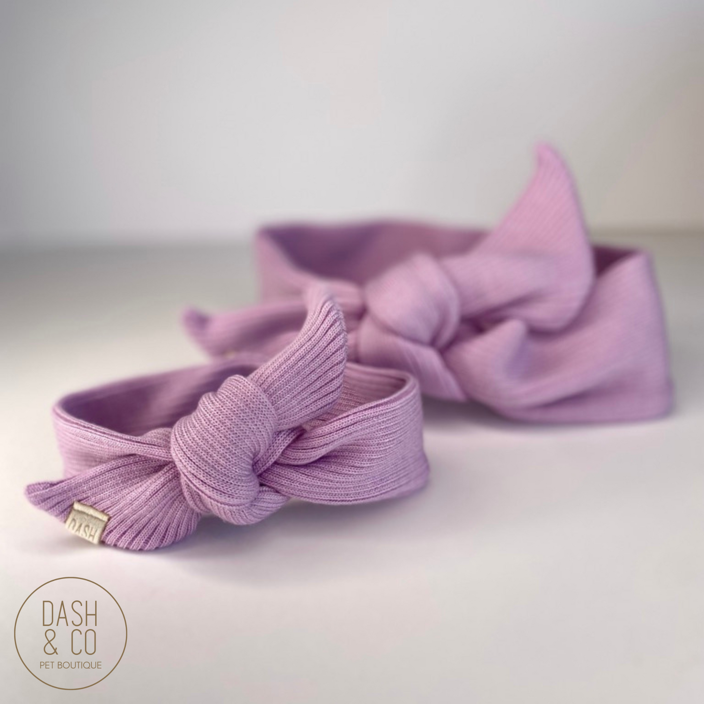 Lilac Rib Neckerchief