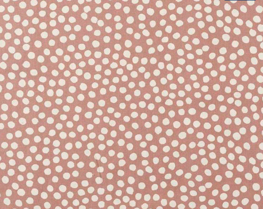 Canvas - Dusty pink dots