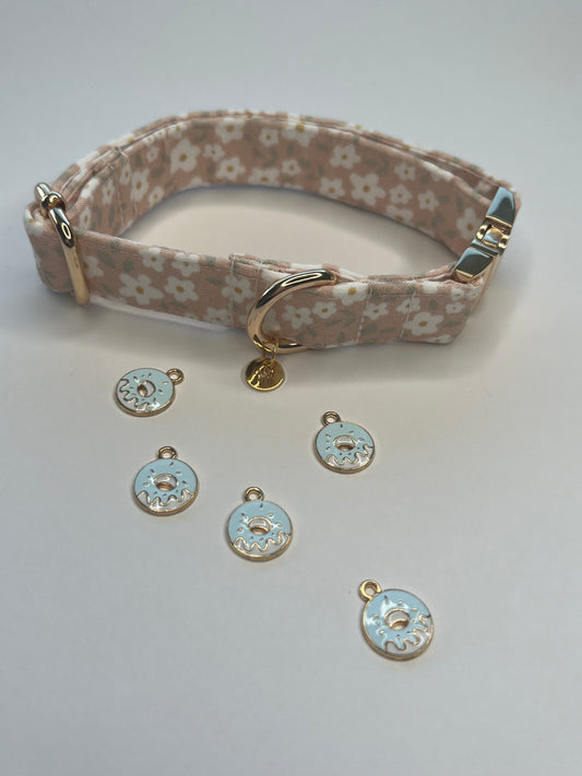 Blue Donut Charm
