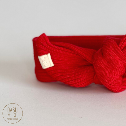 Cherry Rib Neckerchief