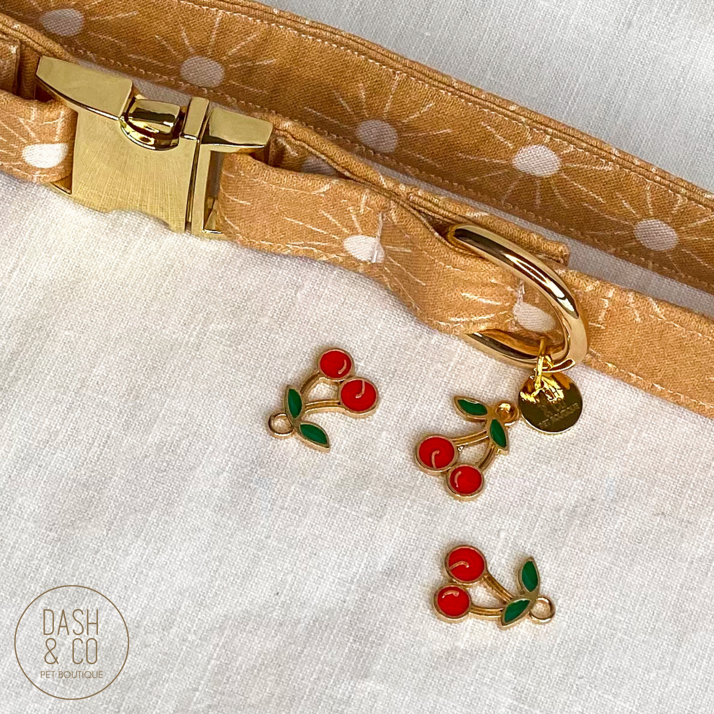 Cherry Collar Charm