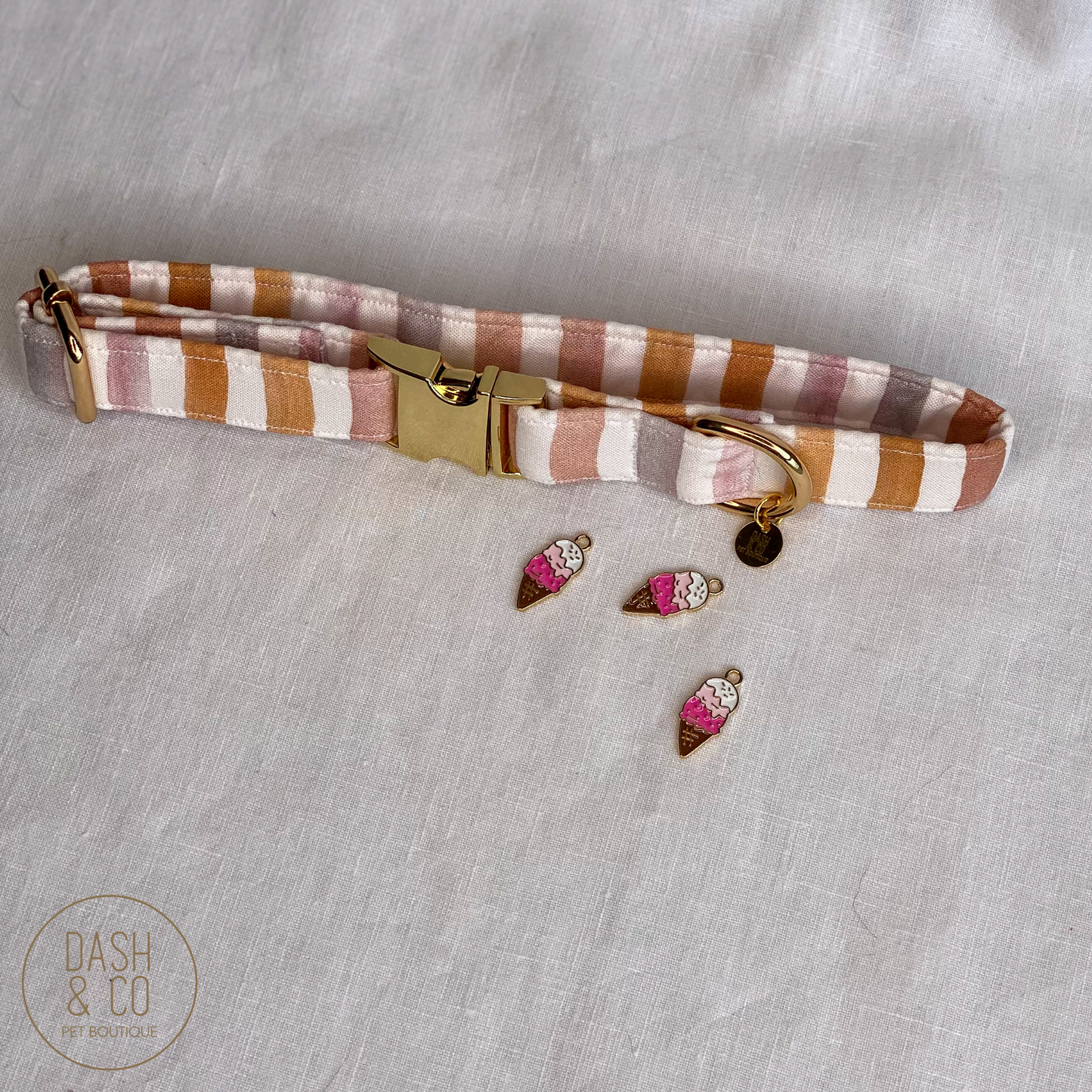 Ice Cream Collar Charm