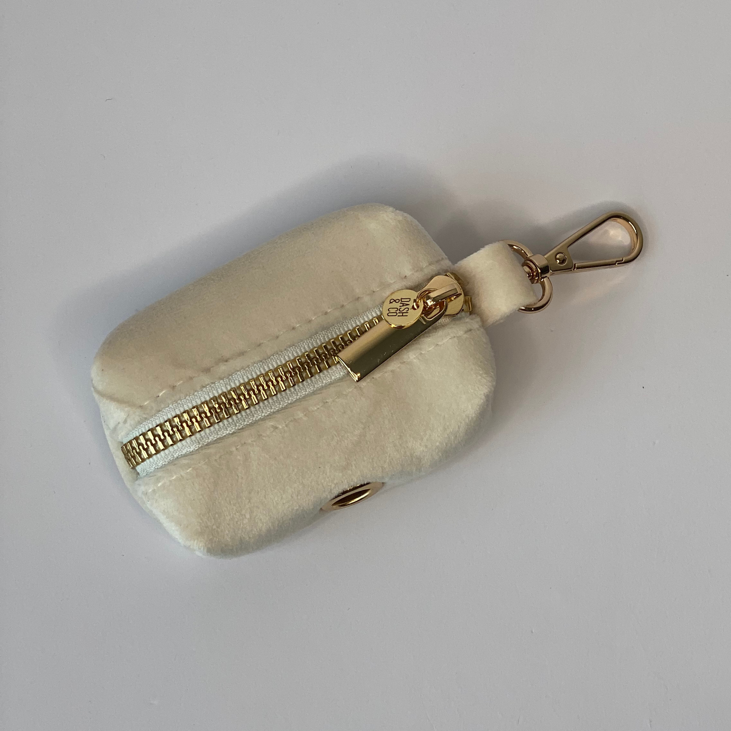 Velvet Poop Bag Holder