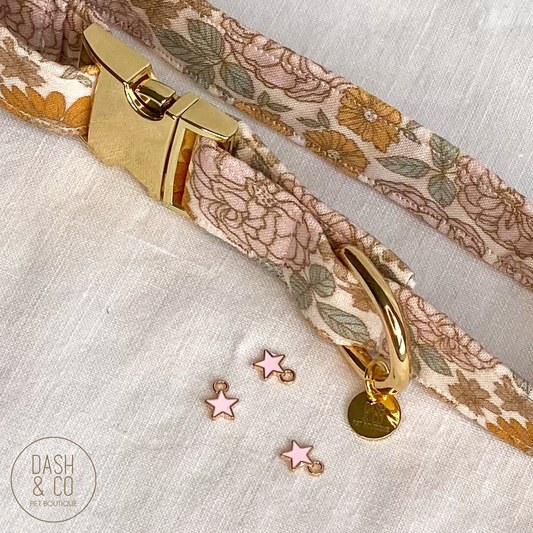Pink Star Collar Charm