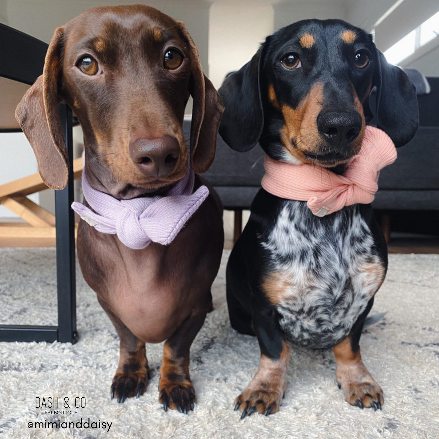 Peach Rib Neckerchief