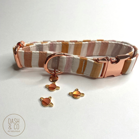 Pink Planet - Collar Charm