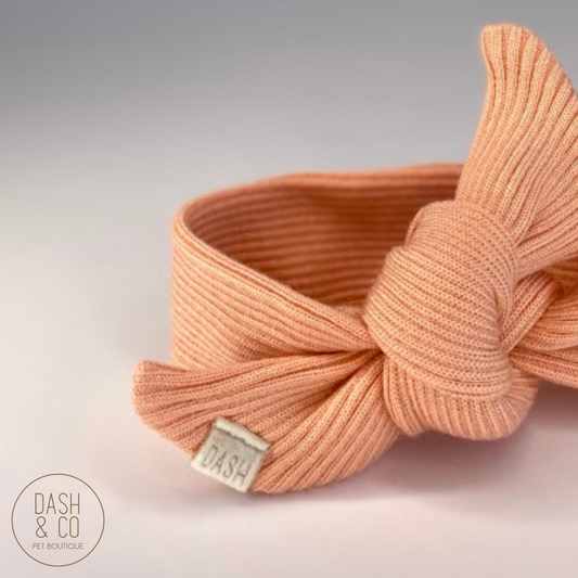 Peach Rib Neckerchief