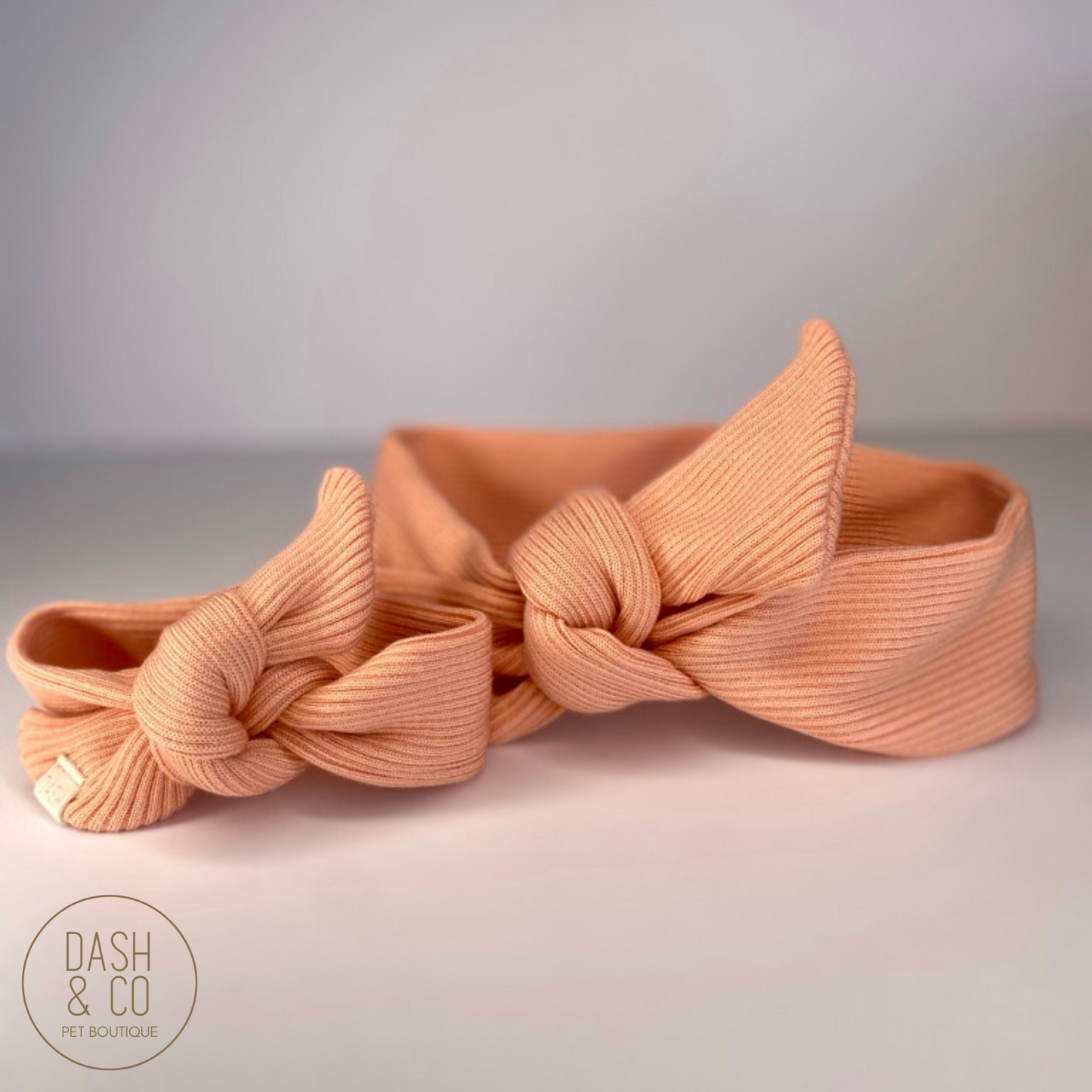 Peach Rib Neckerchief